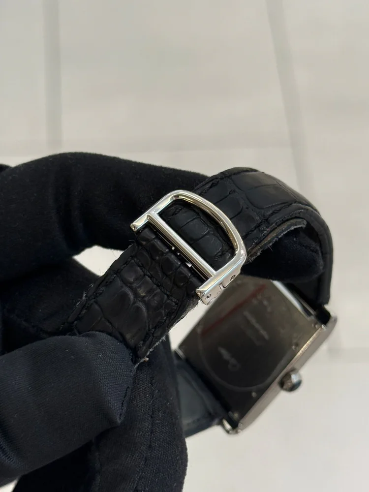 Cartier Tank Certified A Vis Privée Platinum 